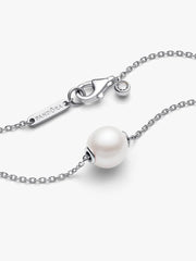 Treated Freshwater Cultured Pearl Collier Necklace Sterling silver