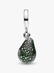 Avocado Double Dangle Charm Sterling silver, 14k gold plating