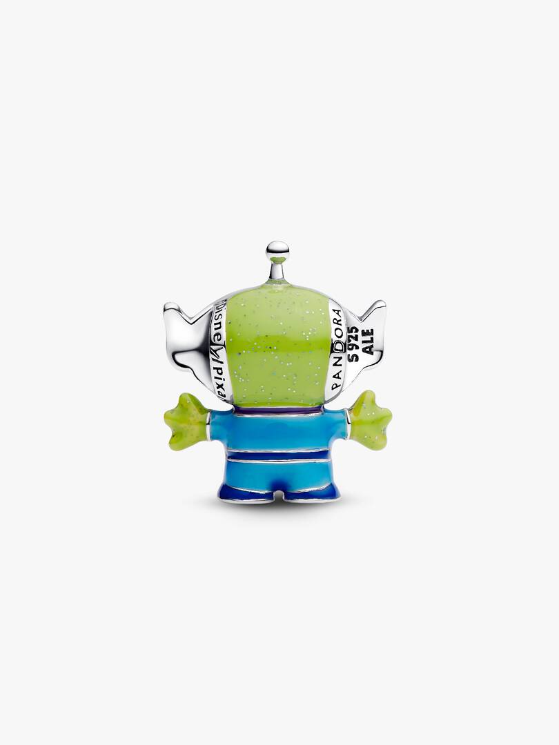 Disney Pixar Toy Story Alien Charm Sterling silver