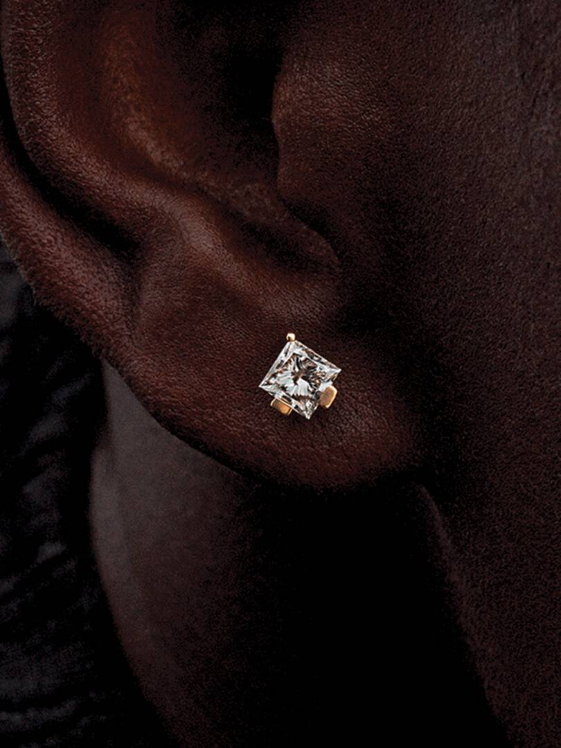 FINAL SALE - Pandora Nova 14k Gold Lab-grown Diamond Earrings 1.00 ct TW, 14k gold