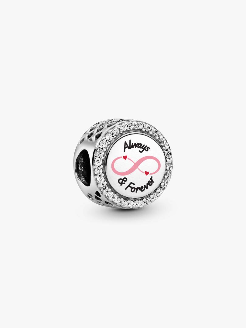 Always & Forever Charm Sterling silver