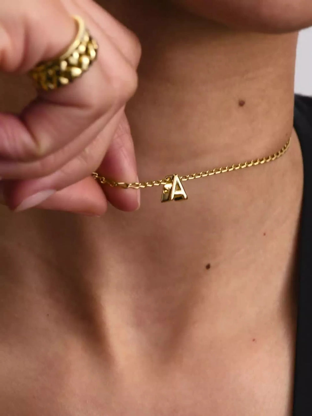 Infinity Chain Necklace 14k gold plating