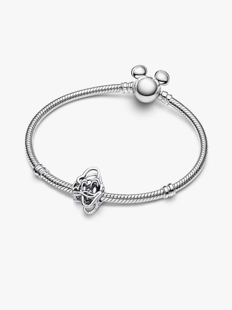 Disney Donald Duck Openwork Charm Sterling silver