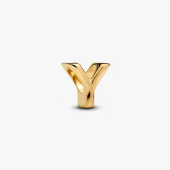 Letter Y Charm Necklace 2 Quantity