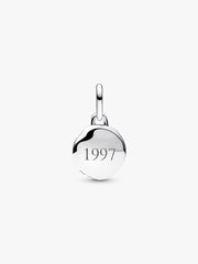 FINAL SALE - Engravable Mini Medallion Charm Sterling silver