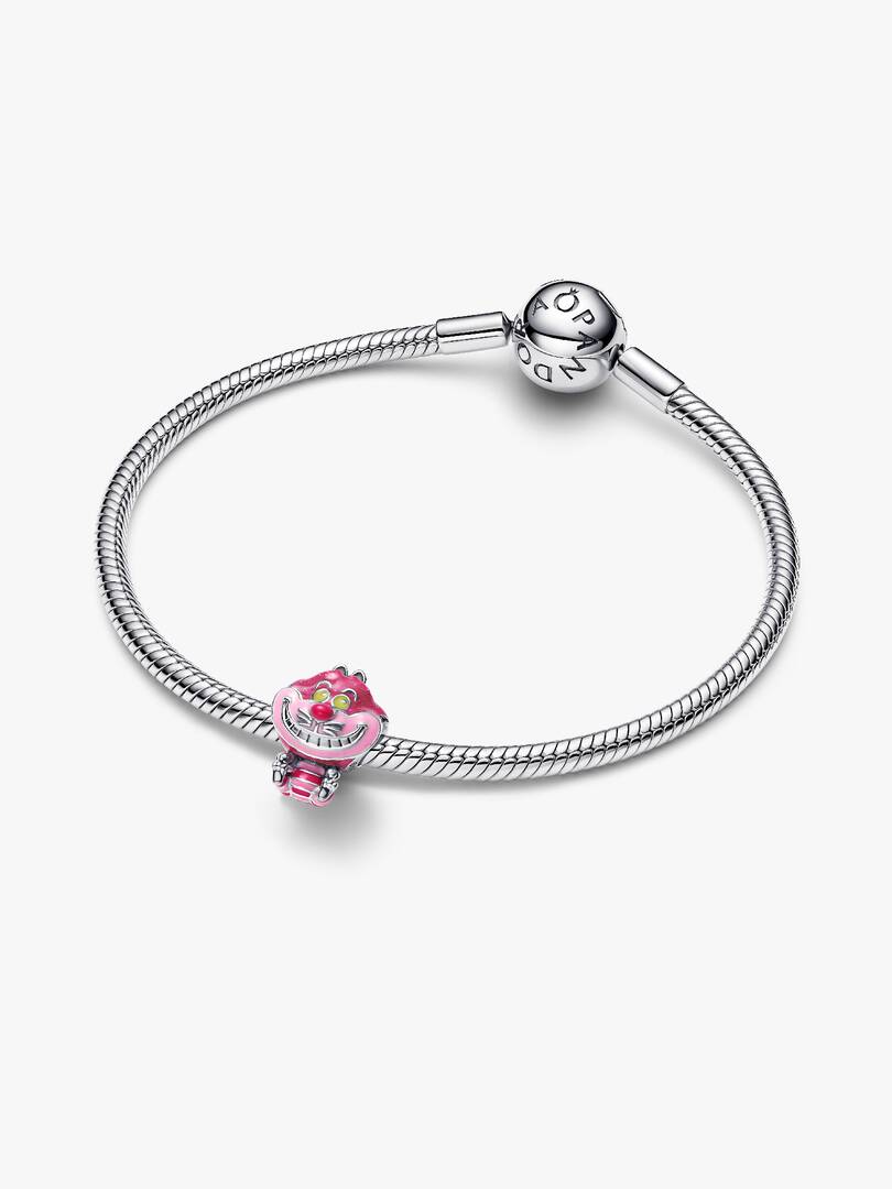 Disney Alice in Wonderland Cheshire Cat Charm Sterling silver