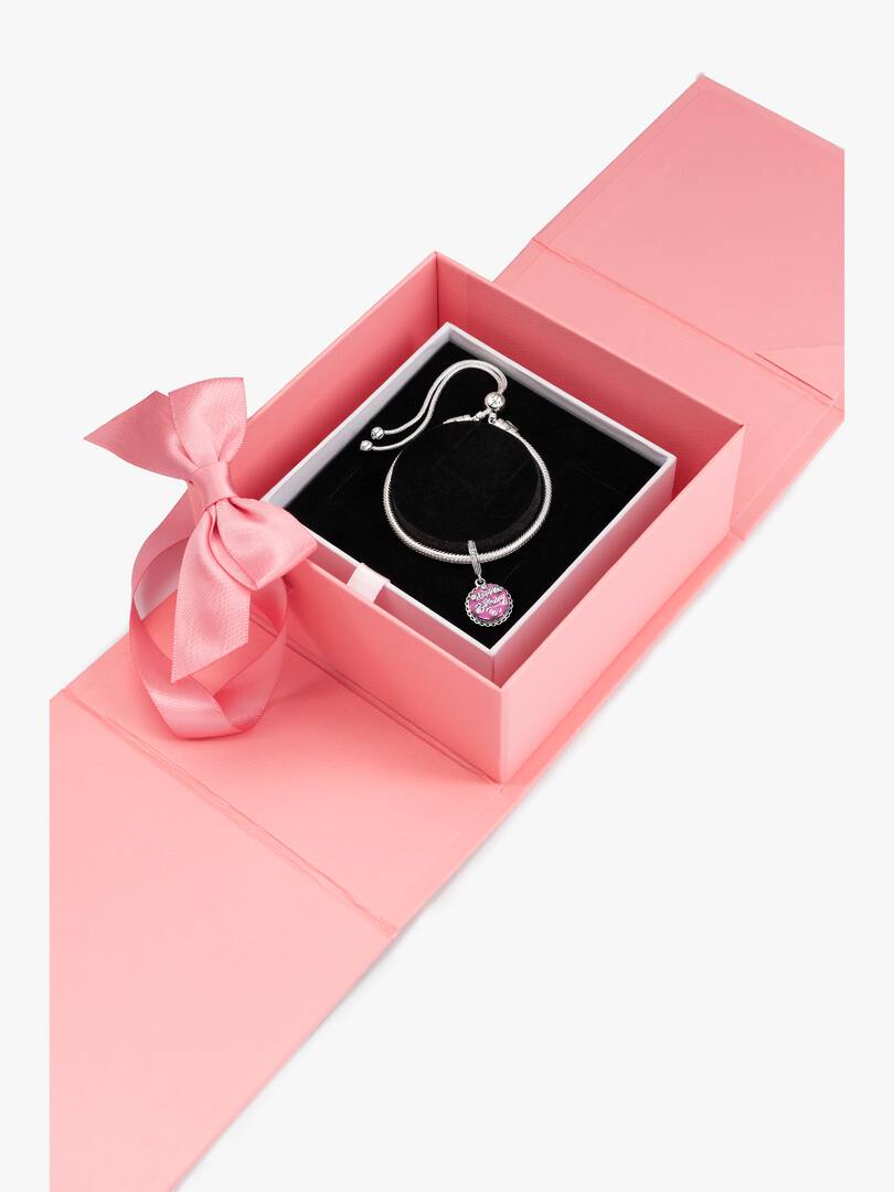 Sweet Birthday Celebration Bracelet Gift Set Sterling silver