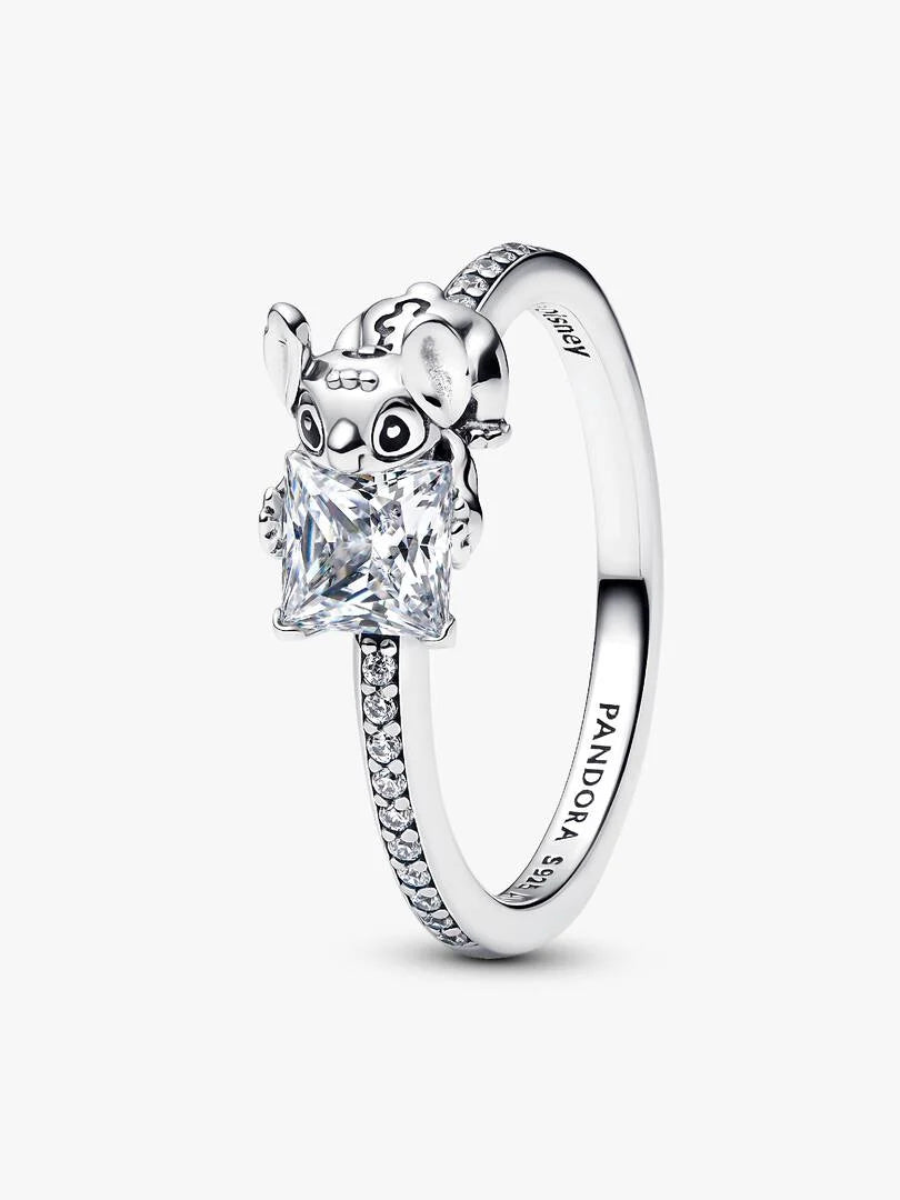 Disney Stitch & Stone Ring Sterling silver