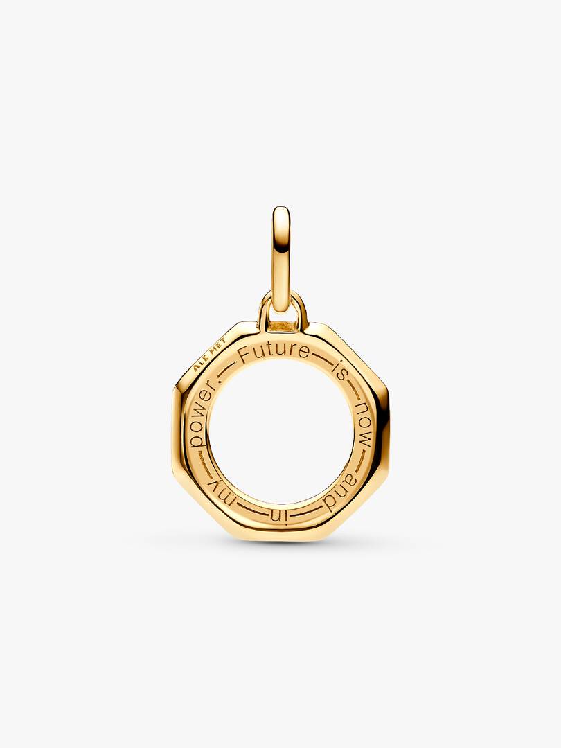 FINAL SALE - Pandora ME Rainbow Medallion Charm 14k gold plating