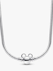 Disney Mickey Mouse Snake Chain Necklace Sterling silver