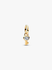 Key Mini Dangle Charm 14k gold plating
