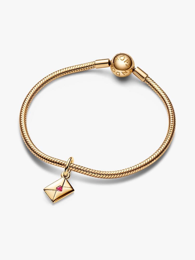 Love Letter Envelope Dangle Charm 14k gold plating