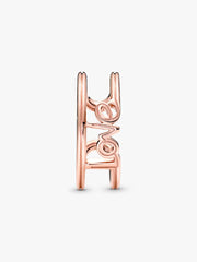FINAL SALE - Pandora ME Love Open Ring 14k rose gold plating