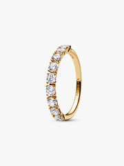 Pandora Era 14k Gold Lab-grown Diamond Half Eternity Band Ring 0.90 ct TW, 14k gold