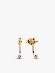 Lab-Grown Diamond Open Earring and Ring Set 2 Quantity