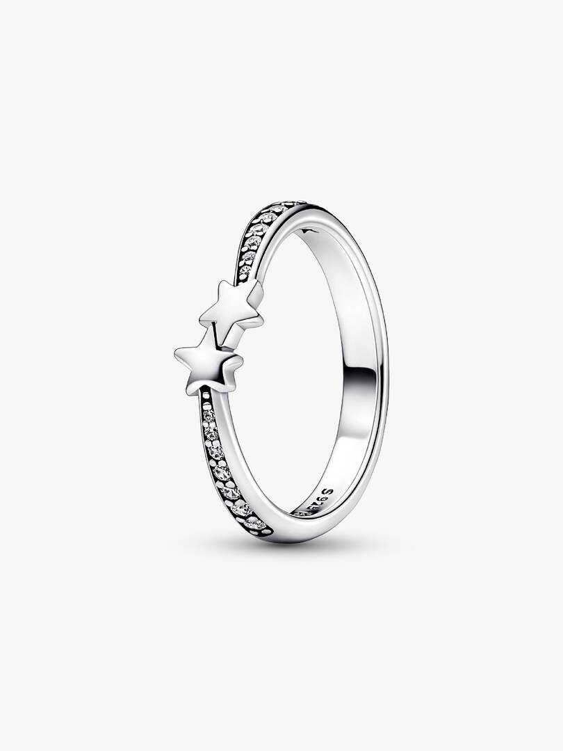 Shooting Stars Sparkling Ring Sterling silver