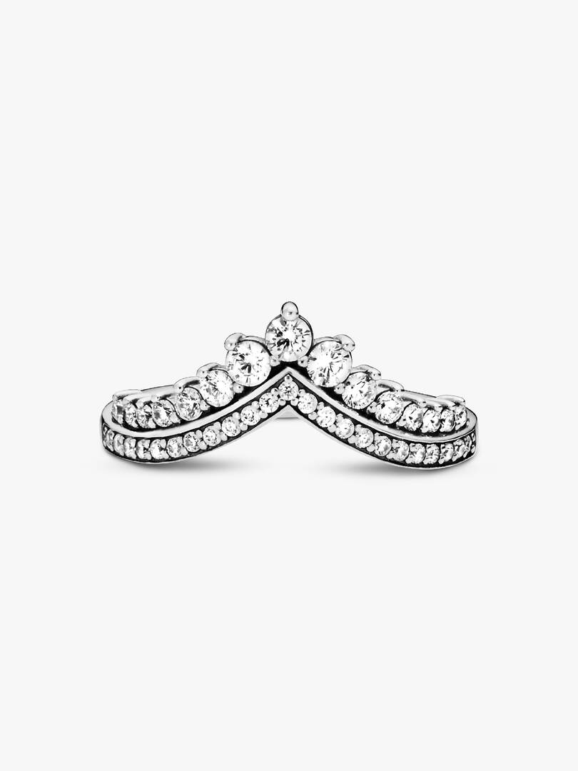 Princess Wishbone Ring Sterling silver