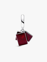 FINAL SALE - Mahjong Triple Dangle Charm Sterling silver