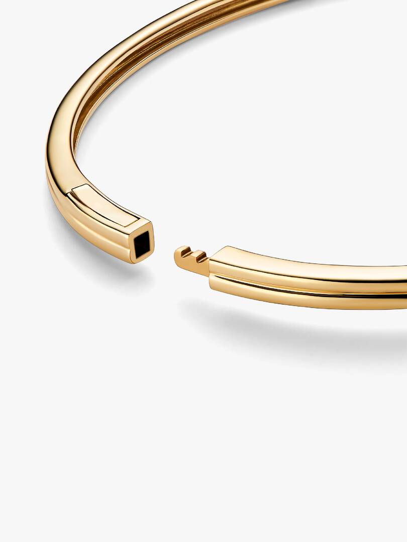 Pandora Infinite 14k Gold Lab-grown Diamond Bangle 0.25 ct TW, 14k gold