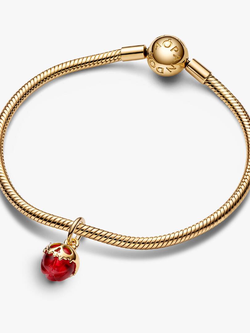 Disney Villains Evil Queen Apple Dangle Charm 14k gold plating