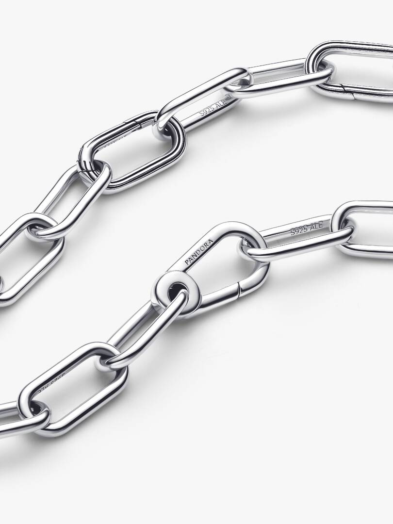 Pandora ME Medium-Link Chain Necklace Sterling silver