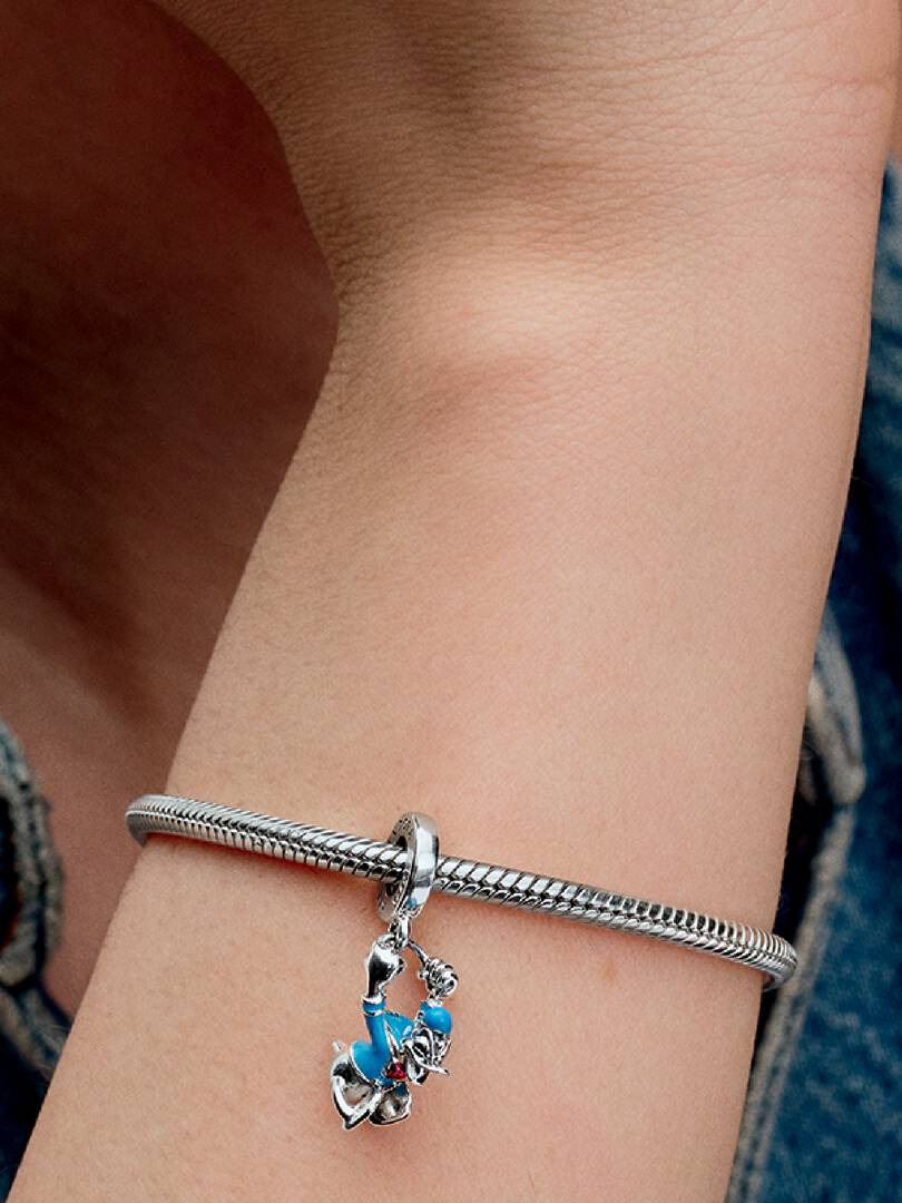 Disney Donald Duck Dangle Charm Sterling silver