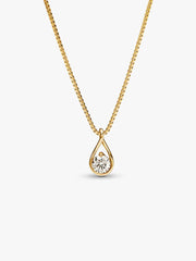 Pandora Infinite 14k Gold Lab-grown Diamond Pendant Necklace 0.50 ct TW, 14k gold