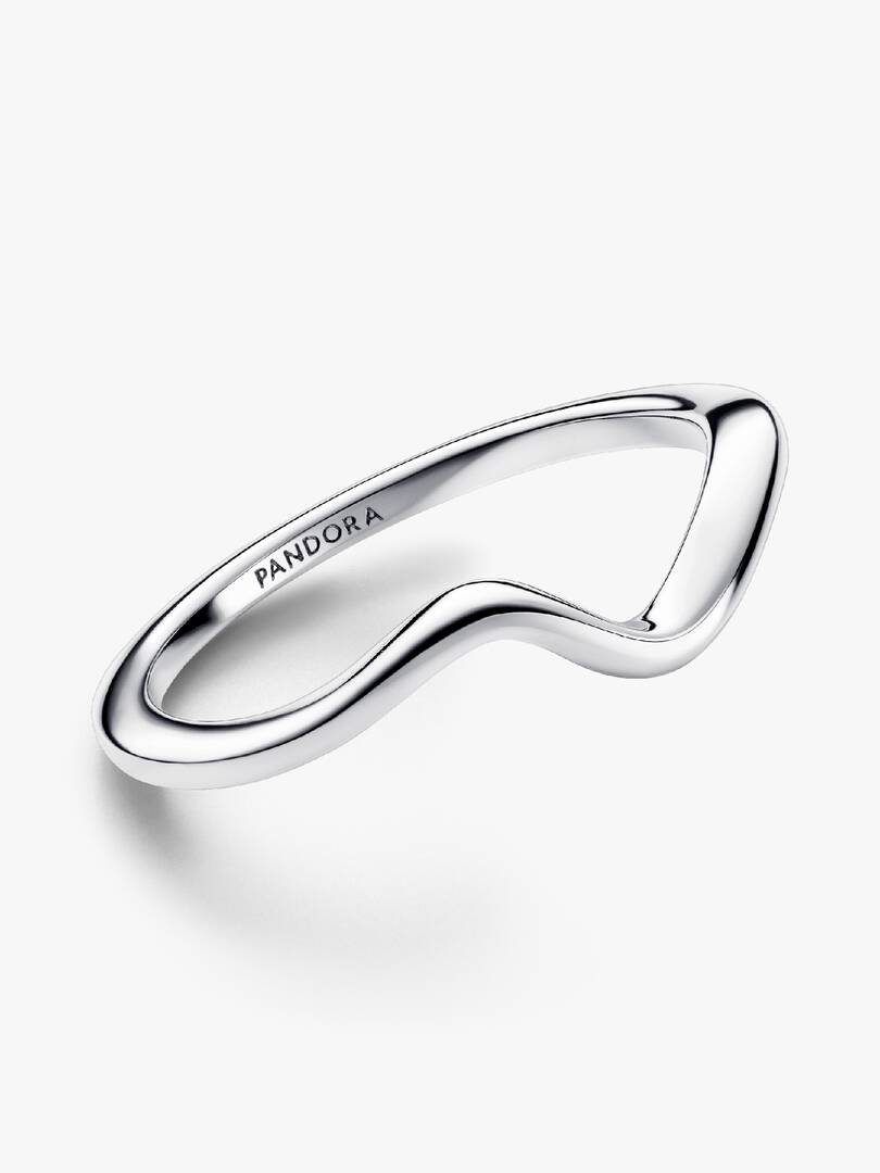 Polished Wave Ring Sterling silver