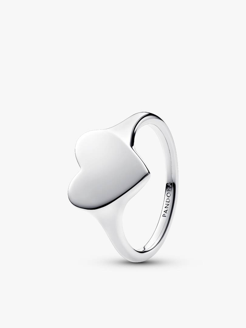 Engravable Love Notes Heart Ring Set 2 Quantity