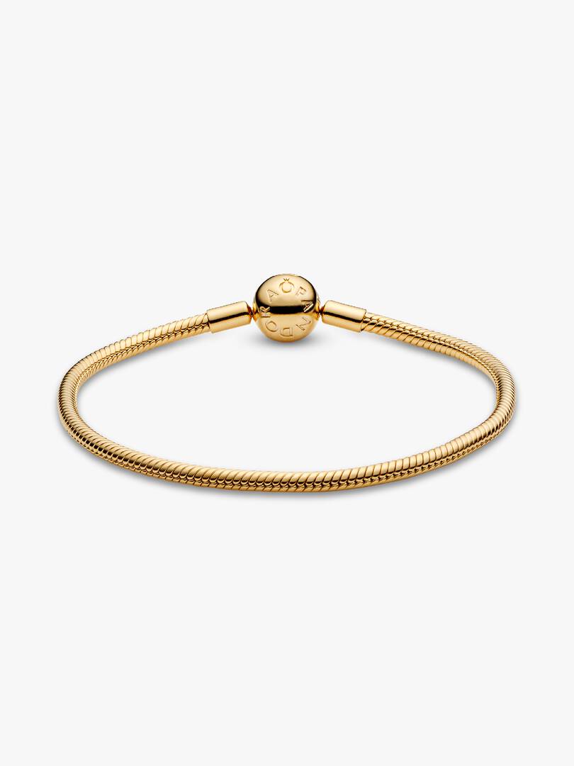 Moments Snake Chain Bracelet 14k gold plating