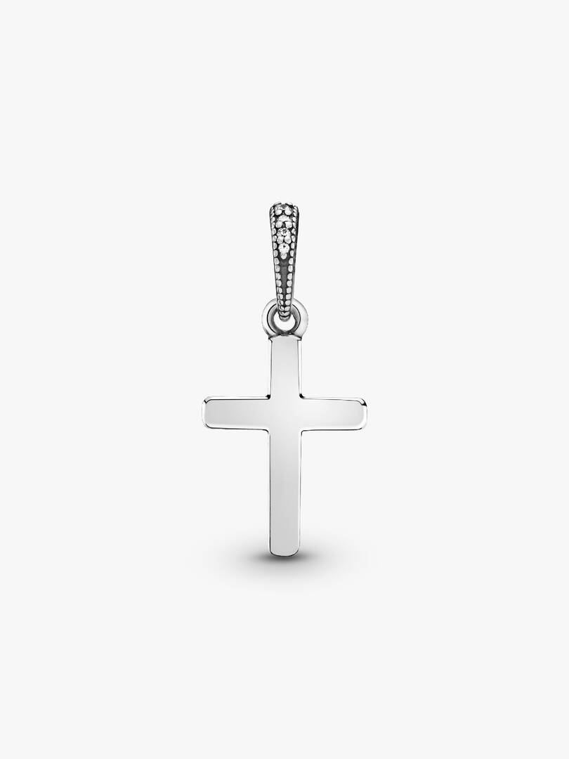 Sparkling Cross Pendant Sterling silver