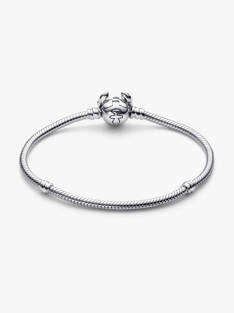 Disney Stitch Snake Chain Bracelet Sterling silver