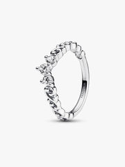 Regal Swirl Tiara Ring Sterling silver
