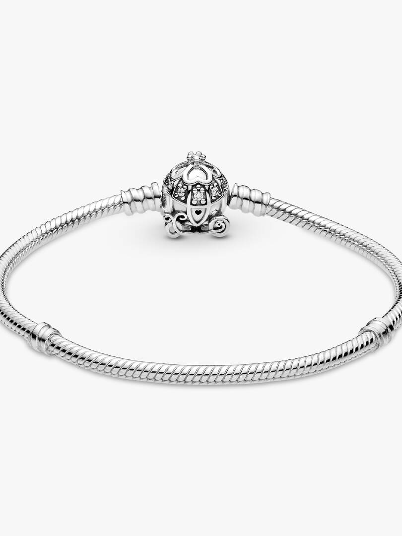 Disney Cinderella Pumpkin Coach Clasp Pandora Moments Bracelet Sterling silver