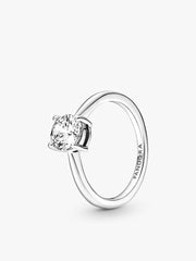 Light As Air Solitaire Stacking Ring Set 2 Quantity