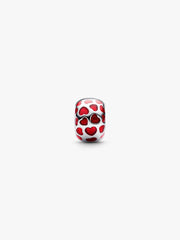 Hearts Round Clip Charm Sterling silver