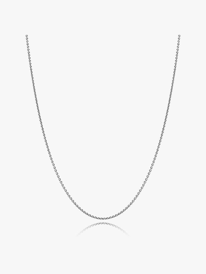 Classic Cable Chain Necklace Sterling silver