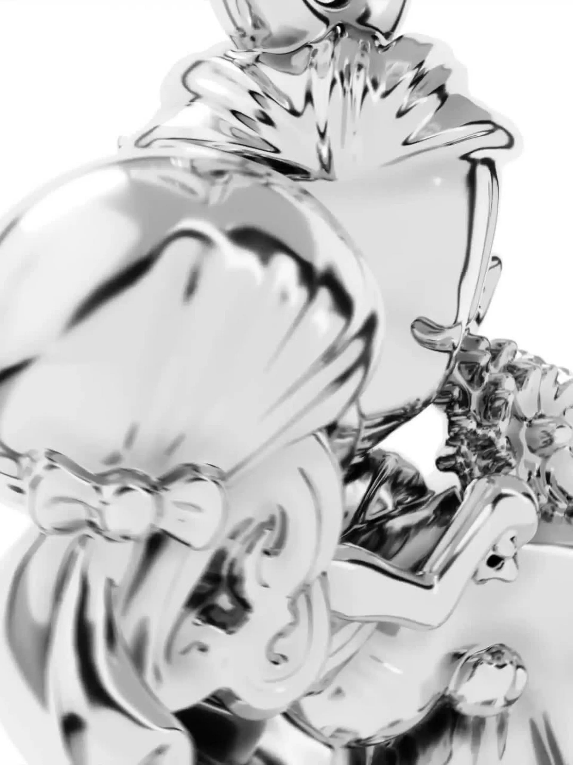 Married Couple Dangle Charm Sterling silver