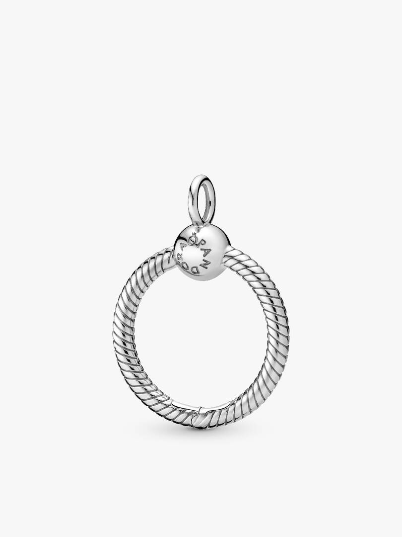 Pandora Moments Small O Pendant Sterling silver