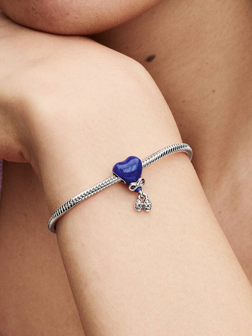 FINAL SALE - Color-changing Gender Reveal Girl Charm Sterling silver