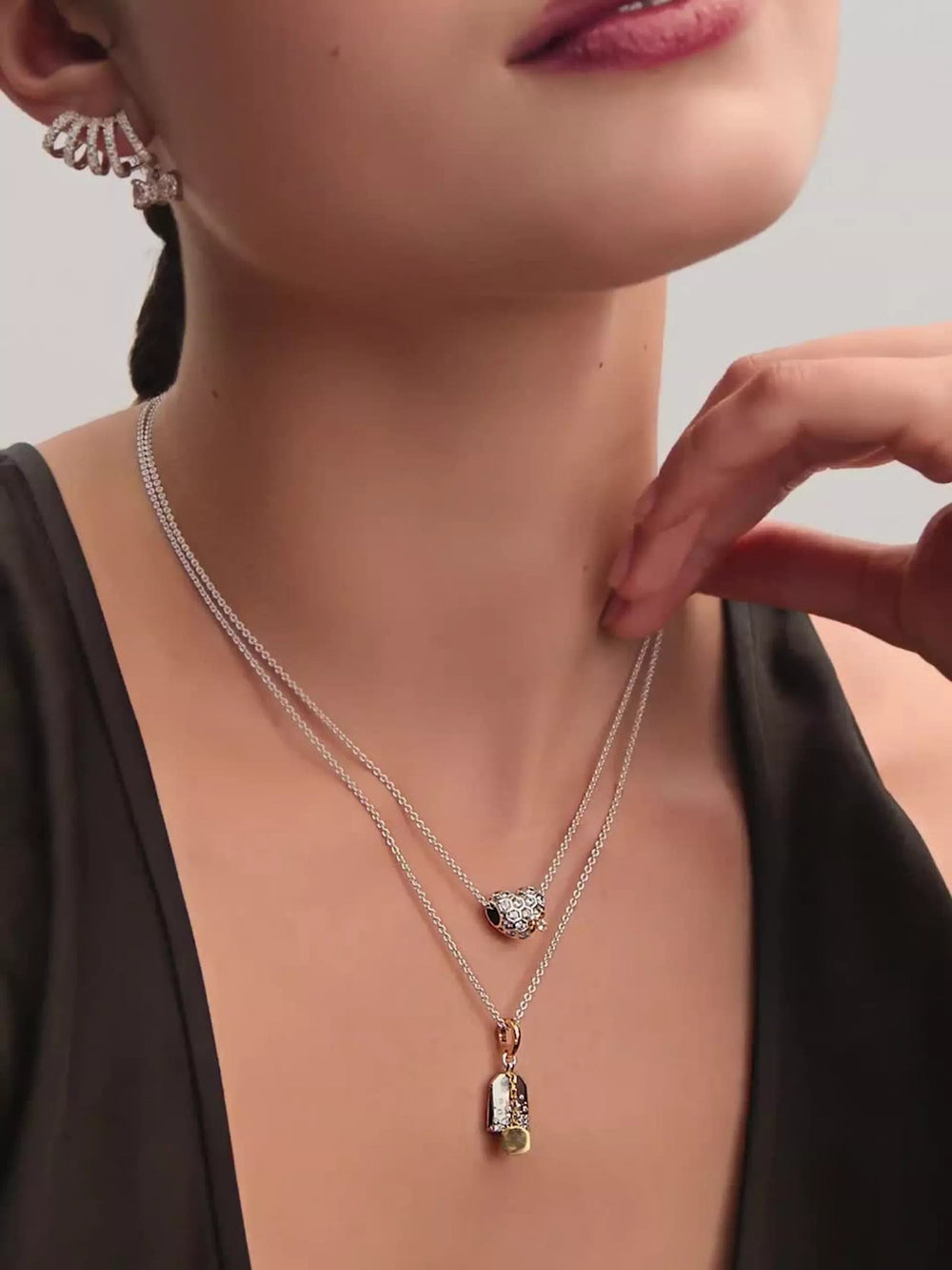 Cable Chain Necklace Sterling silver