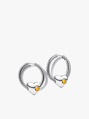 November Charm Earring Set 2 Quantity