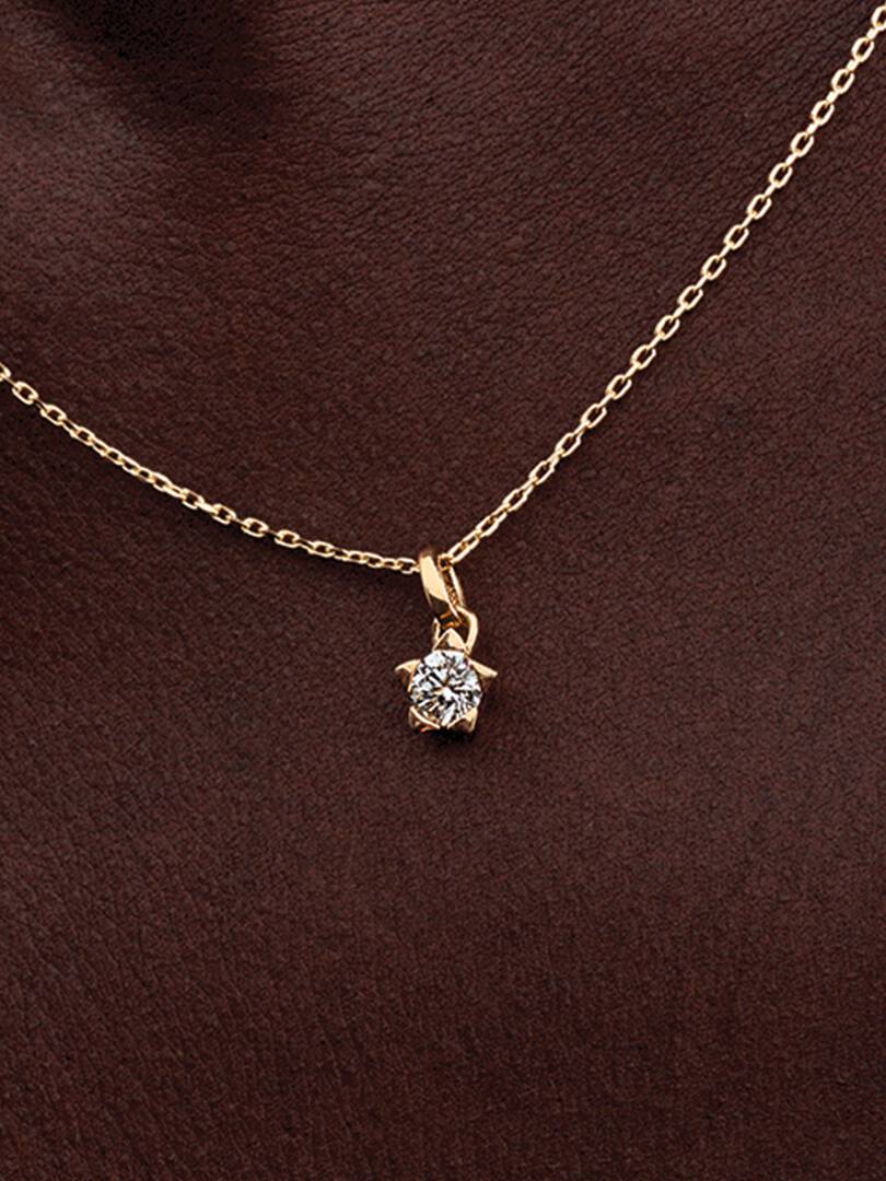 Pandora Talisman 14k Gold Lab-grown Diamond Star Pendant 0.25 ct TW, 14k gold