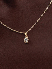 Pandora Talisman 14k Gold Lab-grown Diamond Star Pendant 0.25 ct TW, 14k gold