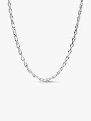 Infinity Chain Necklace Sterling silver
