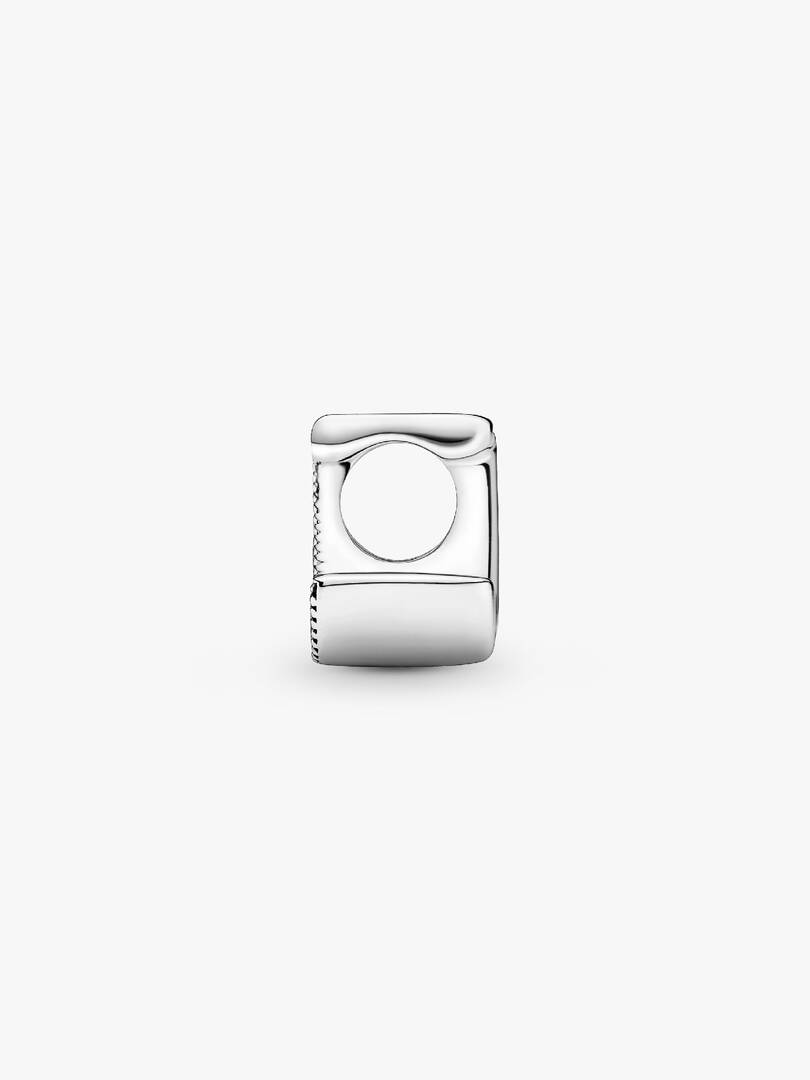 Letter J Alphabet Charm Sterling silver