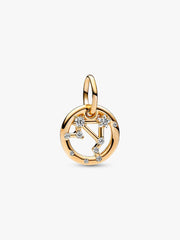 Libra Zodiac Dangle Charm 14k gold plating