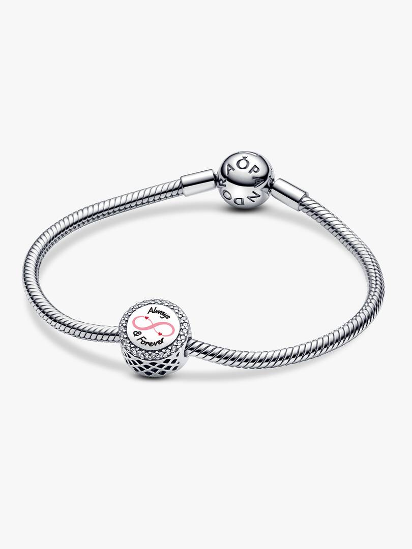 Always & Forever Charm Sterling silver