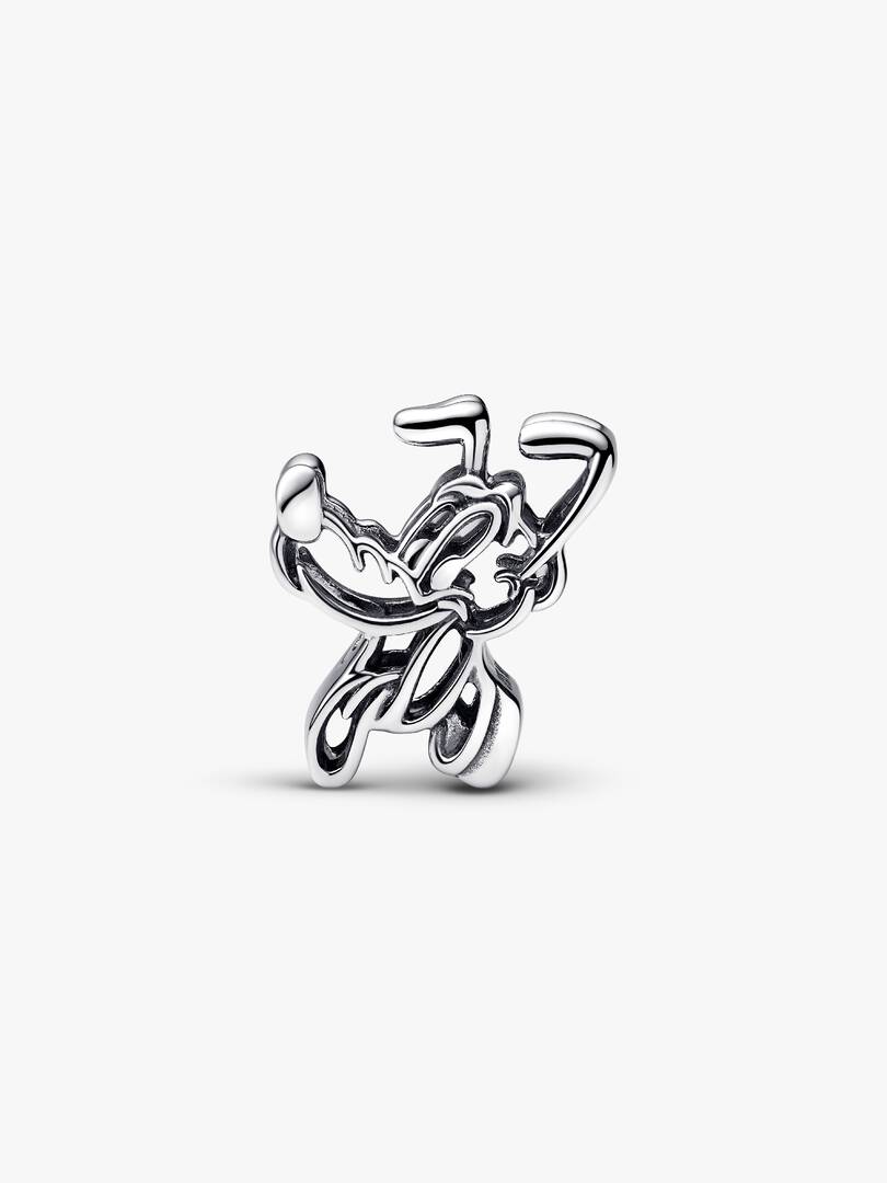 Disney Pluto Openwork Charm Sterling silver