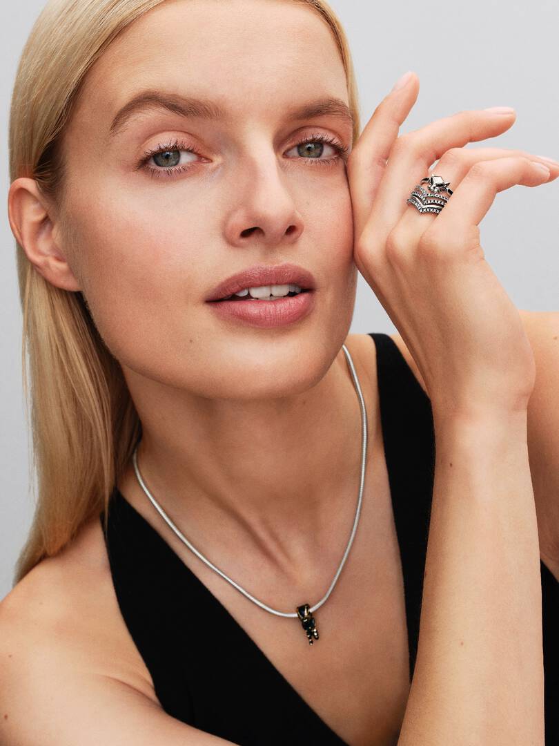 Marvel Black Panther Ring Sterling silver